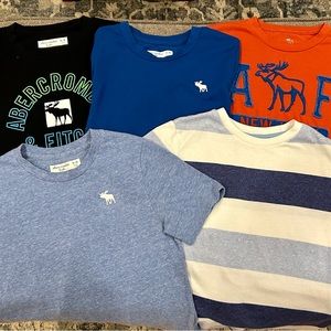 Abercrombie Kids Old Navy Boys Sz 8 10 Lot of 5 shirts